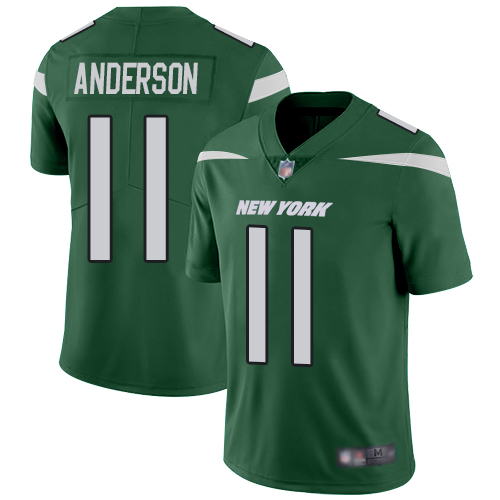 New York Jets Limited Green Men Robby Anderson Home Jersey NFL Football #11 Vapor Untouchable